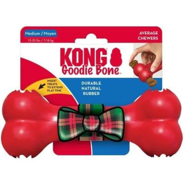 Imagem de Kong Goodie Bone Brinquedo Recheável Para Cães - Médio