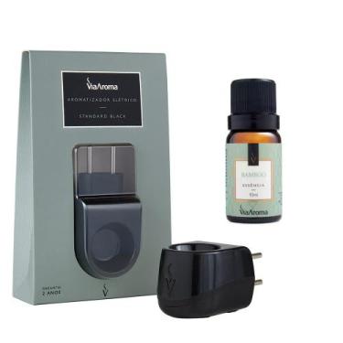 Imagem de Aromatizador Elétrico Standard Black + 1 Essência 10ml - Via Aroma