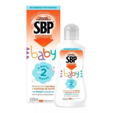 Imagem de Repelente SBP Baby Hipoalergênico com Icaridina Sem Fragrância 100ml -