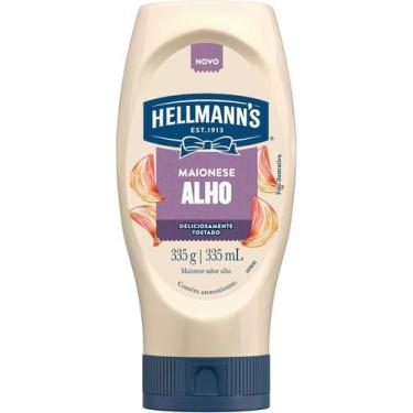 Imagem de Maionese Hellmann'S Alho Squeeze 335G - Hellmanns