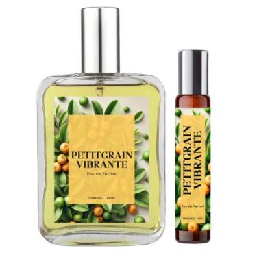 Imagem de Perfume Petitgrain Vibrante Feminino 100Ml + Roll On 10Ml - Essência D