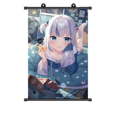 Imagem de Imagem de arte de parede VTuber Gawr Gura Shark Girl 40x60cm