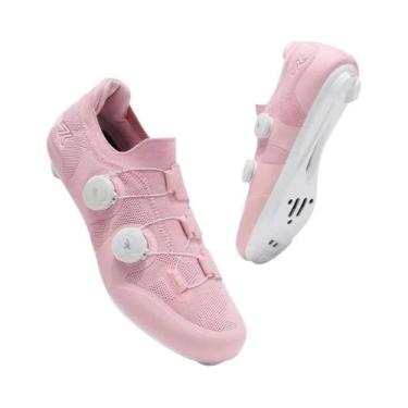 Imagem de Sapatos De Ciclismo Profissionais Unissex Com Clipe SPD Para Bicicleta