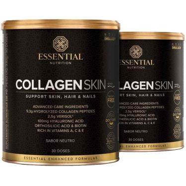 Imagem de Kit 2 Collagen Skin Neutro Essential Nutrition 330g Natural-Unissex
