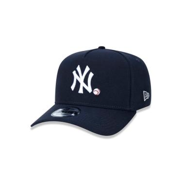 Imagem de Bone 9Forty New York Yankees Mlb Snapback Marinho New Era-Masculino