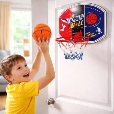 Imagem de Basquete Infantil Com Tabela E Bola Educativo Brinquedo - Sem Marca