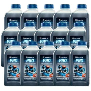 Imagem de Óleo Lubrificante para motor 2 Tempos 500ml 15 Unidades PRO HUSQVARNA