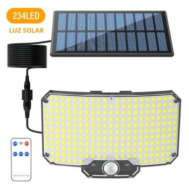 Imagem de Lâmpada De Parede Solar Com Sensor De Movimento 106/234 LED COB À Prov