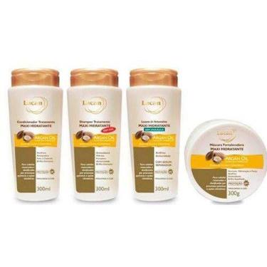 Imagem de Kit Lacan Maxi Hidratante Argan 4 Produtos