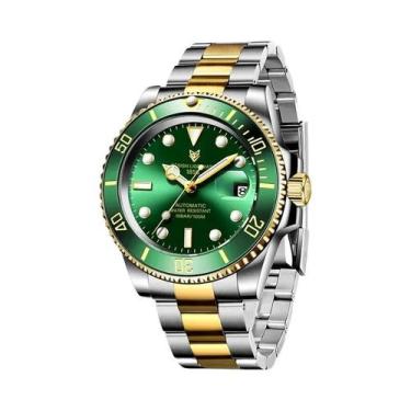 Imagem de Relógio Mecânico Vintage Masculino LIGE À Prova d'Água Luminoso Luxuos