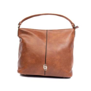 Imagem de Bolsa Feminina WJ Tote Grande Burnised Caramelo, Caramelo, Único