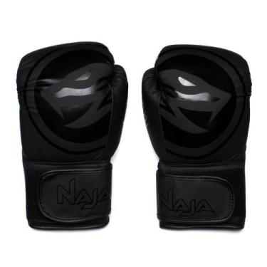 Imagem de Luva Unissex Pretorian Naja Viper 10 Oz Ajuste Firme Preto, Preto, 10