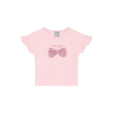 Imagem de Blusa infantil menina com laço xadrez Mundi-Feminino