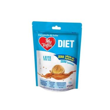 Imagem de Bala Diet Zero Lactose Leite My Toffee 52g