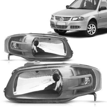 Imagem de (par) farol gol g4 06 07 08 09 10 11 12 13 2014 masc cinza - BBS BIBAS