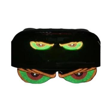 Imagem de Adesivo LED Dinâmico Olho Do Diabo Para Carro 2025 Novo Emblema De Adv