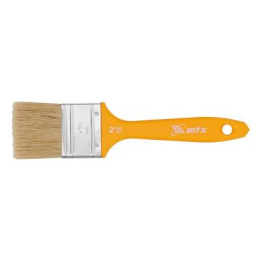 Imagem de Pincel 2 para verniz cerdas brancas cabo de plastico 1pc mtx