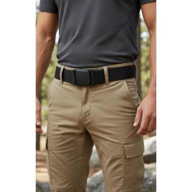 Imagem de Cinto Preto Engate Rápido 125cm Durável Antialérgico - Congratulations