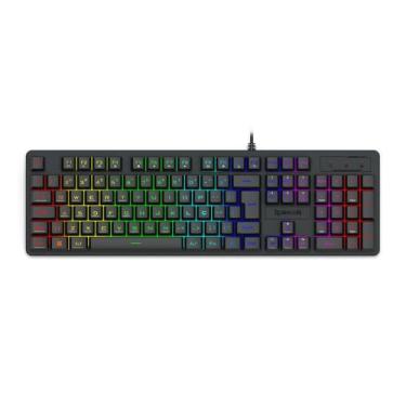 Imagem de Teclado Gamer Redragon Netherbane - ABNT2 - Iluminação RGB - Preto - K