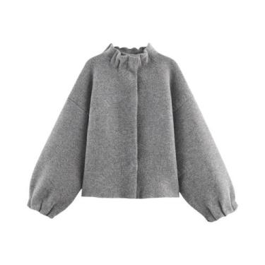 Imagem de Conjunto De Saia Tricotada Para Mulheres No Estilo Outono, Jaqueta Com
