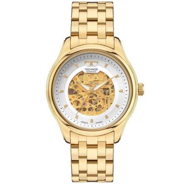 Imagem de Relógio Technos Masculino Automatico Dourado - 8N24AR/1K-Masculino