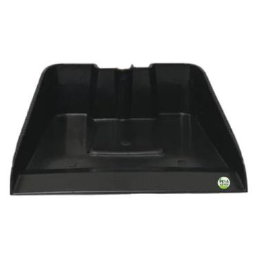 Imagem de Pá de Lixo Pazinha Coletora Plástica Preto SEM CABO Para Limpeza Geral