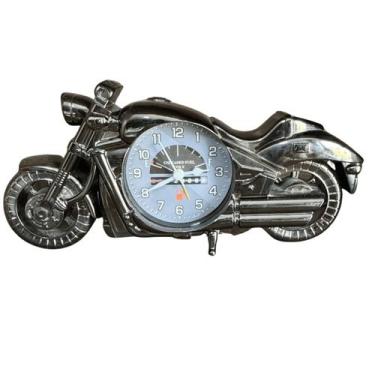 Imagem de Relógio de Mesa Despertador Enfeite Moto ZB-4021 Basics