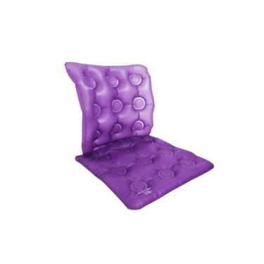 Imagem de Almofada de gel quadrada com encosto inflável - bioflorence