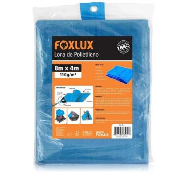Imagem de Foxlux Lona de Polietileno Azul 8x4