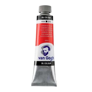 Imagem de Tinta Óleo 20 Ml Talens Van Gogh Serie 2 Cadmium Red Medium 314, 20ML