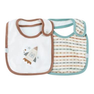 Imagem de Kit Com 2 Babadores Bebê Be Brave Bege - Hug