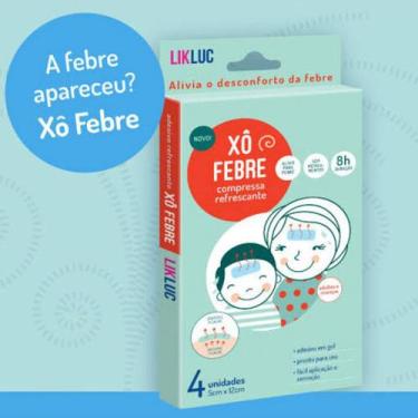Imagem de Compressas Adesivas Para Alívio Da Febre Xô Febre - LikLuc