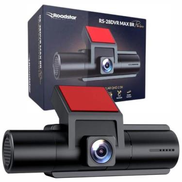 Imagem de Câmera Veicular Dash Dupla Rs28br Dvr Qhd 3.2 Pol Universal - Roadstar