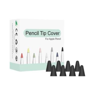 Imagem de Capa De Silicone Para Ponta De Caneta Apple Pencil pro 3 2 1 USB C 2ª 