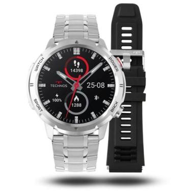 Imagem de Relógio Inteligente Smartwatch Technos Connect Sport Masculino Prata O