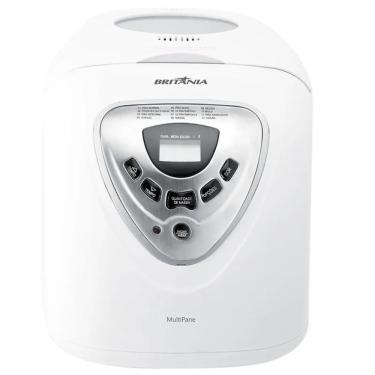 Imagem de Panificadora Elétrica Britânia Multipane 12 Programas Função Timer 600W Branco 110V