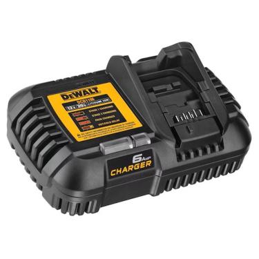 Imagem de Carregador de Baterias para Ferramentas Dewalt DCB1106 6A 220V Ion de Litio 12V e 20V