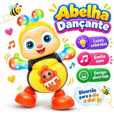 Imagem de Abelhinha Dançante Interativa com Luzes Coloridas e Música - Abelha Da