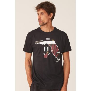 Imagem de Camiseta NBA Estampada Miami Heat Masculino-Masculino