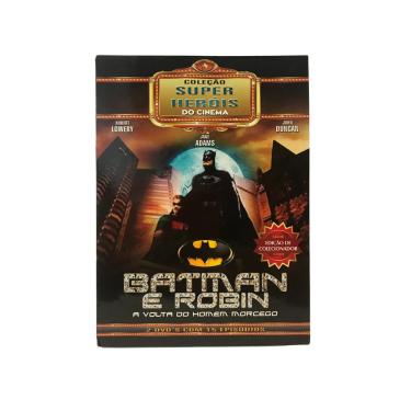 Imagem de Box batman E robin A volta do homem morcego coleão super heróis do cinema 02 dvds