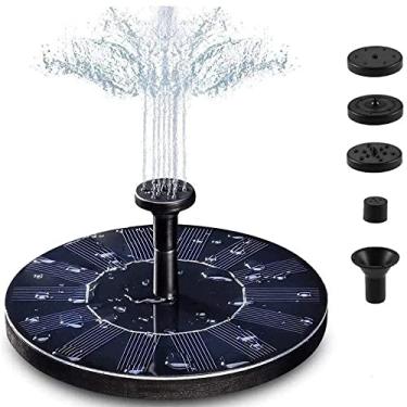 Imagem de LEVA PRA CASA - Fonte Solar Magica Agua Chafariz Bomba Decoração Flutuante Jardim Piscina Lagoa