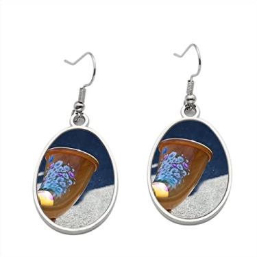 Imagem de Brinco de chifre alp suíço – Brincos pendurados para meninas – Presente de festa de aniversário dos namorados