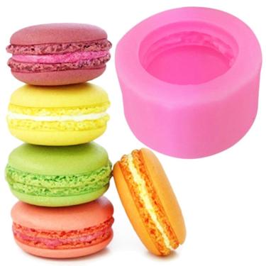 Imagem de Molde De Silicone Macaron Grande, Bolacha, Doce