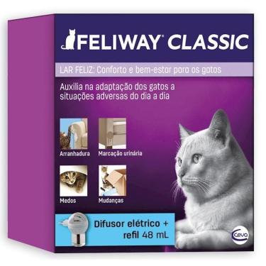 Imagem de Sistema De Terapia Para Gatos Feliway Difusor E Refil