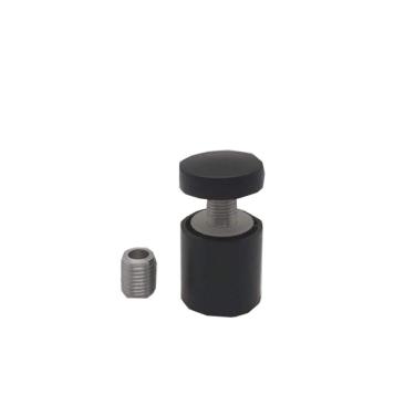 Imagem de Prolongador / Fixador preto para Lousa de Vidro - 10 unidades