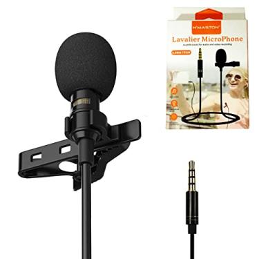 Imagem de Escopo Microfone de Lapela Estéreo com Plug P3 para Câmera, Smartphone, Computador e Notebook