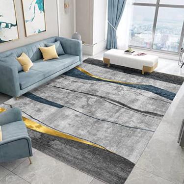 Imagem de Carpetes, decoração de interiores, tapetes de área grande para meninos e meninas, quarto de crianças, tapete de chão antiderrapante de fibra de poliéster, tapete de ioga, sofá de veludo de cristal sem pelos para sala de estar