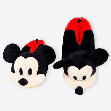 Imagem de Pantufa 3D Mickey - Disney - Zona Criativa