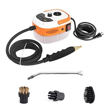 Imagem de burko Máquina De Limpeza A Vapor Portátil 2500W Portátil De Alta Temperatura Pressurizada Com Cabeças De Escova Para Móveis De Cozinha Banheiro Carro