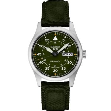 Imagem de Seiko SRPH29 5 Relógio esportivo masculino verde